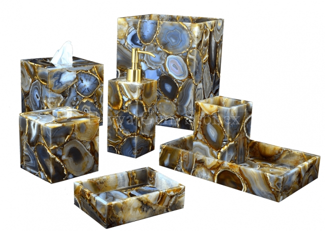 Agate Bathroom Set