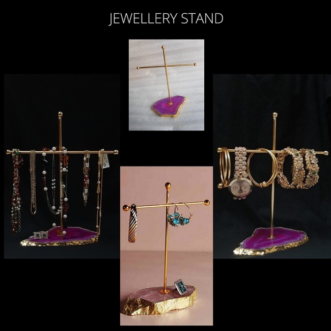 Agate Jewellery Stands