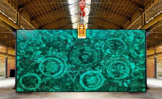 Malachite Multi flowers