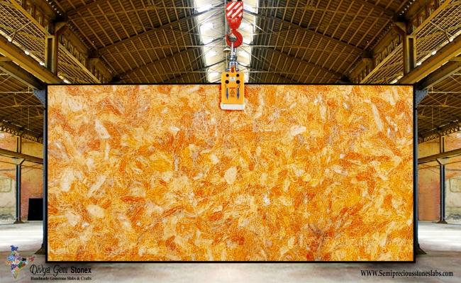 Orange Calcite