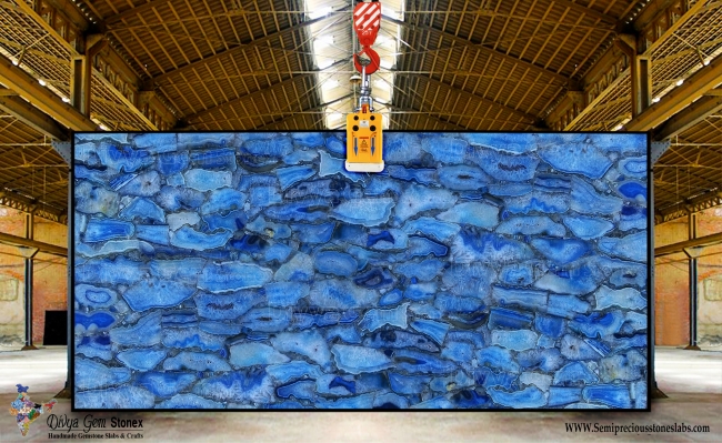Wild Blue Agate